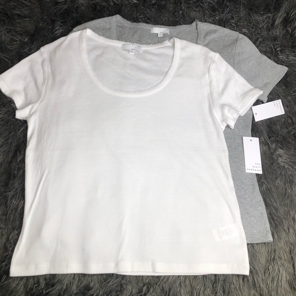 Ten Sixty Sherman Tops - Ten Sixty Sherman Bundle White and Grey top